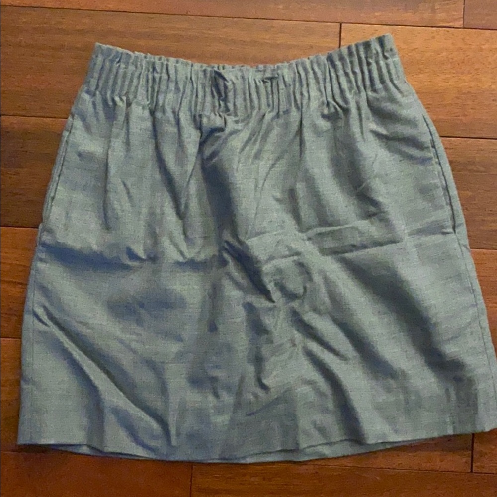 JCrew Factory Elastic Waistband Skirt